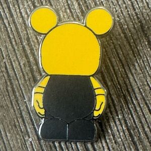 5/$25 Disney Vinylmation Jr Yellow & Black Pin